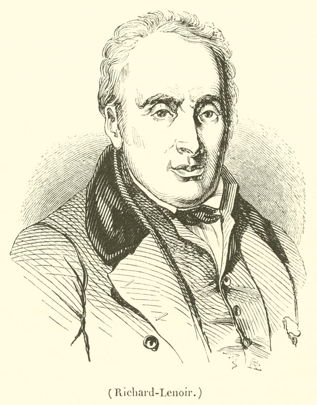 Richard-Lenoir (gravure) - French School