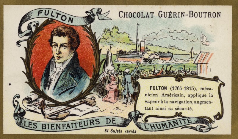 Robert Fulton, ingénieur et inventeur américain - French School
