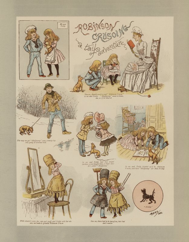 Robinson Crusoé - French School