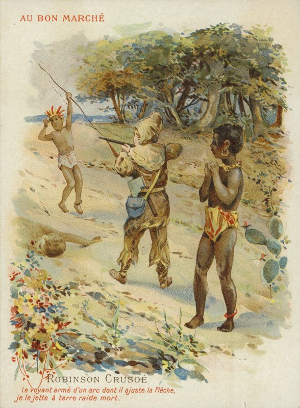 Robinson Crusoé avec Vendredi - French School