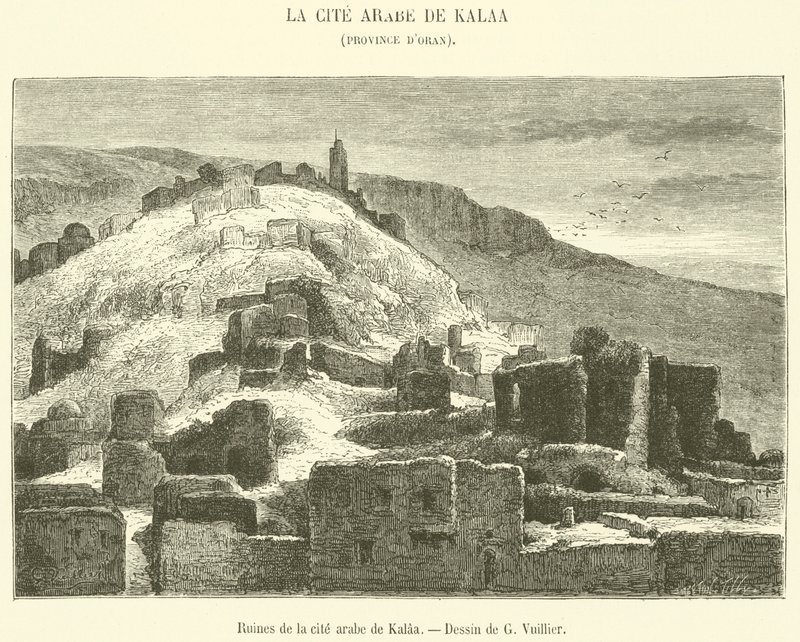 Ruines de la cité arabe de Kalaa - French School