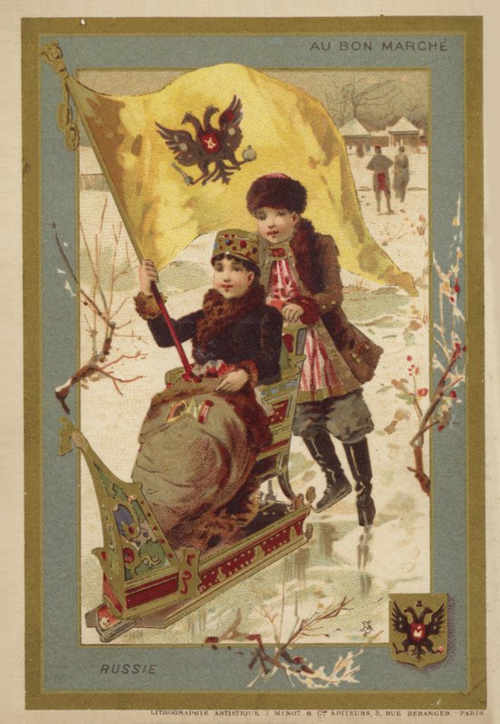Filles russes sur la glace - French School
