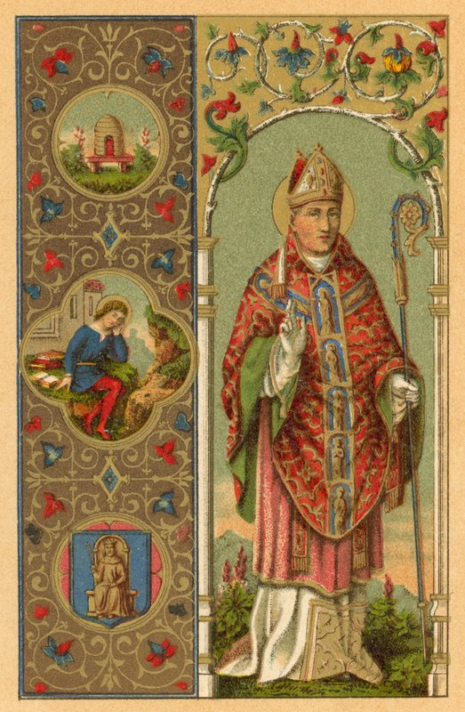 Saint Isidore, Archevêque de Séville - French School