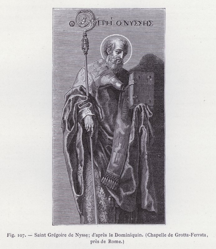 Saint Grégoire de Nysse; d