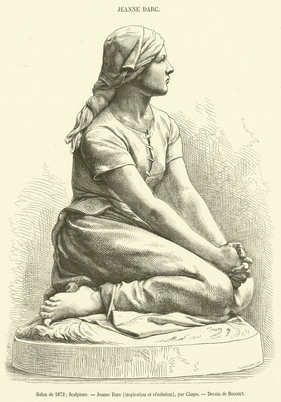 Salon de 1872, Sculpture, Jeanne d