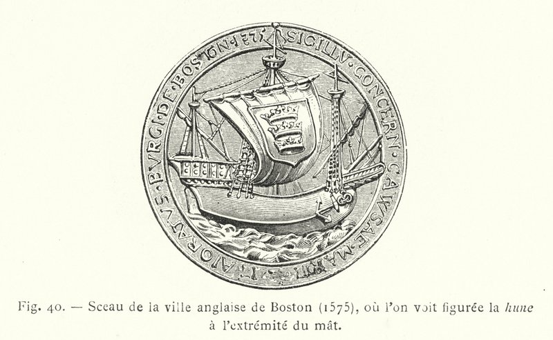 Sceau de la ville anglaise de Boston - French School