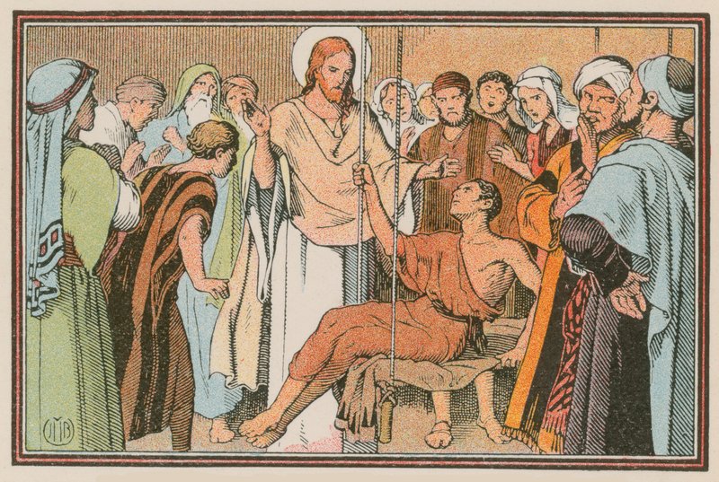 Scène de la vie de Jésus - French School