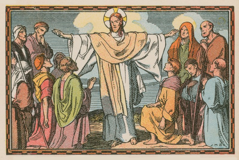 Scène de la vie de Jésus - French School