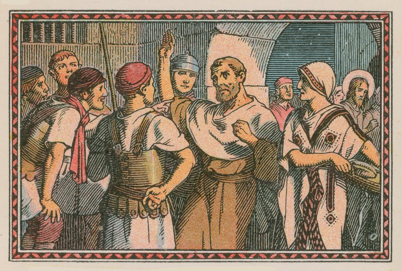 Scène de la vie de Jésus - French School