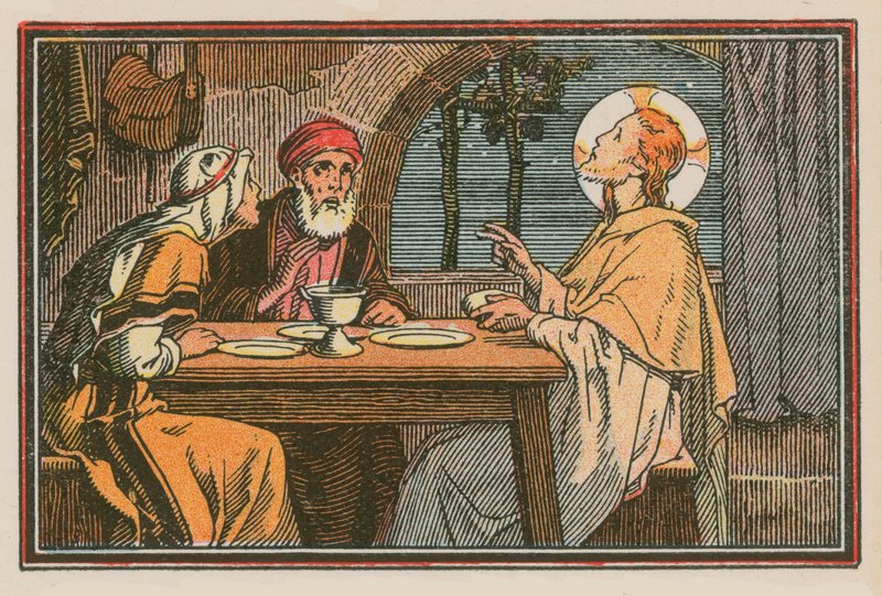 Scène de la vie de Jésus - French School