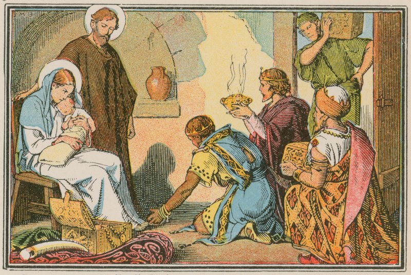 Scène de la vie de Jésus - French School