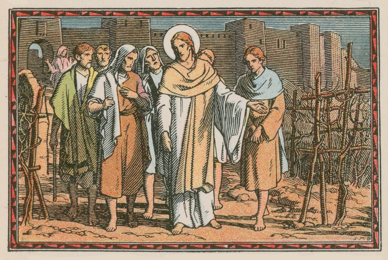 Scène de la vie de Jésus - French School
