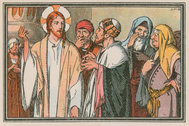 Scène de la vie de Jésus - French School