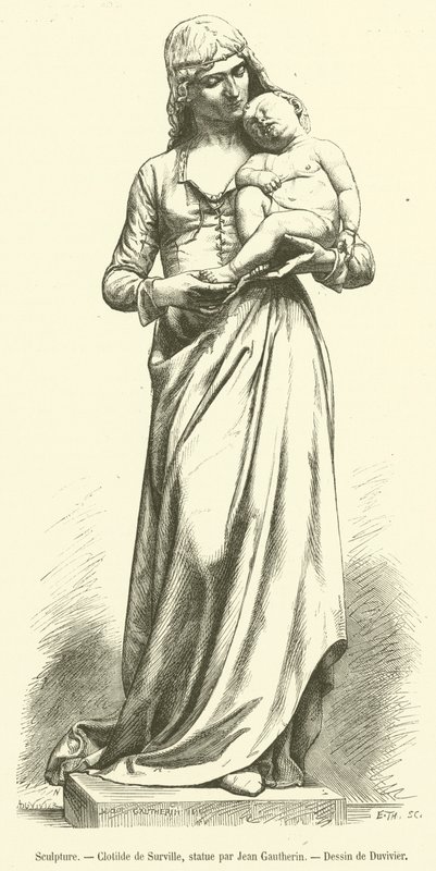 Sculpture, Clotilde de Surville - French School