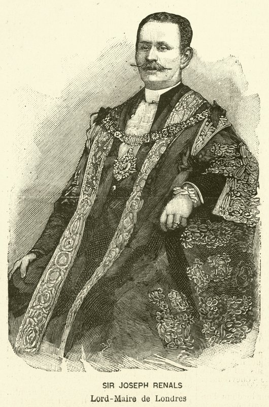 Sir Joseph Renals, Lord Maire de Londres - French School