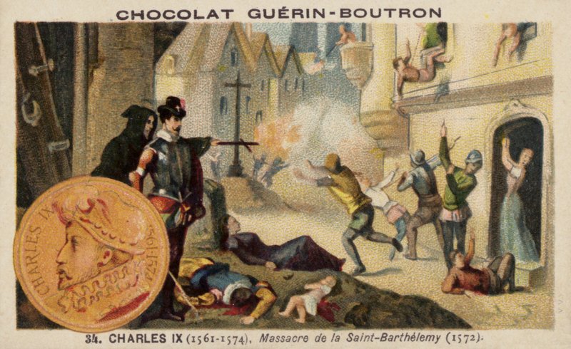 Massacre de la Saint-Barthélemy - French School