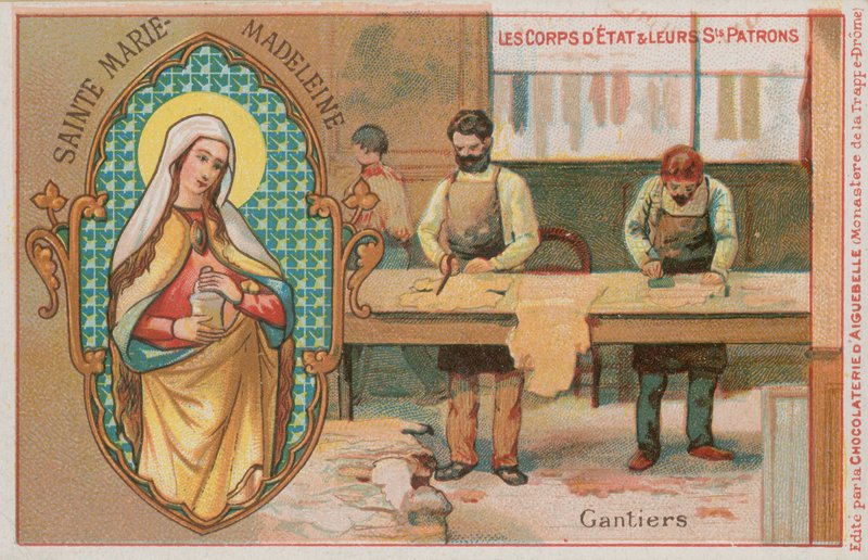 Sainte Marie-Madeleine et les gantiers - French School