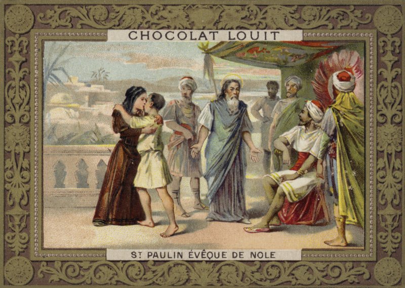 Saint Paulin, évêque de Nole - French School