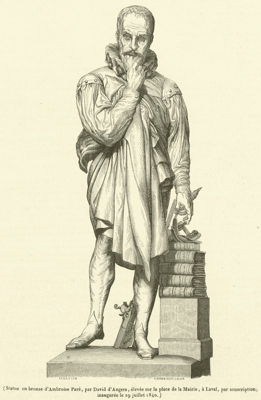 Statue en bronze d