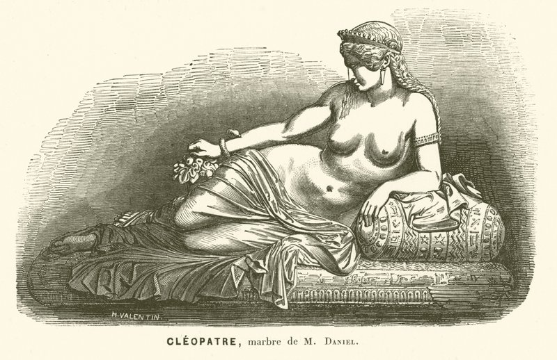 Statue de Cléopâtre VII, dernière souveraine de l