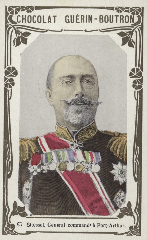 Stoessel, Général commandant à Port-Arthur - French School