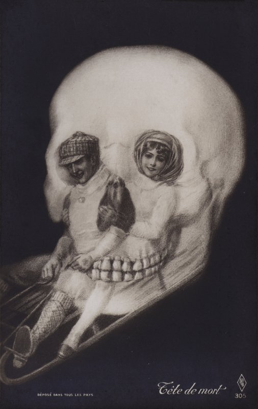 Tête de mort - French School