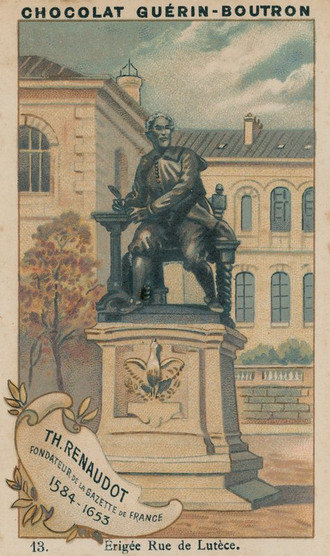 Th Renaudot, Fondateur de la Gazette de France, 1584-1653 - French School