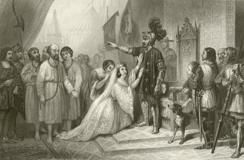 Les bourgeois de Calais devant le roi Édouard d