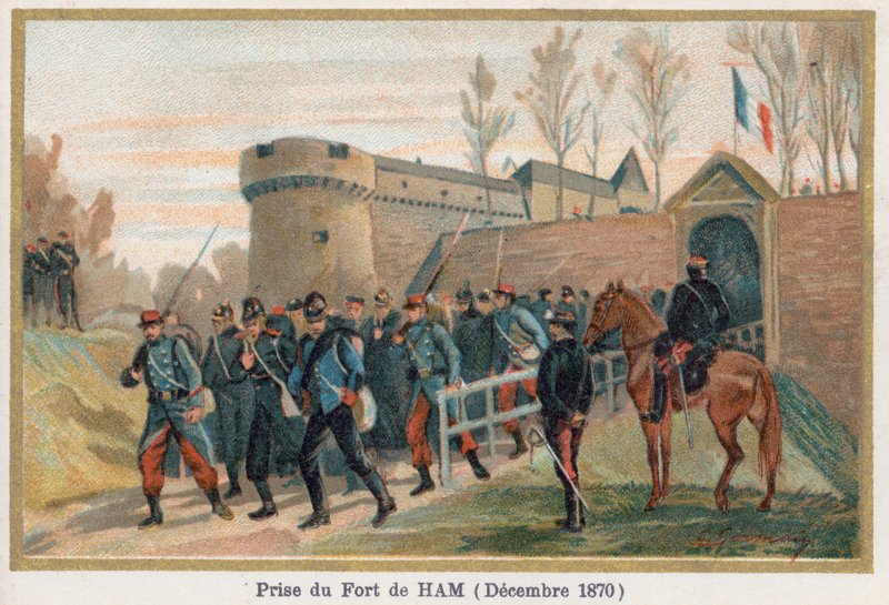 La capture du Château de Ham - French School
