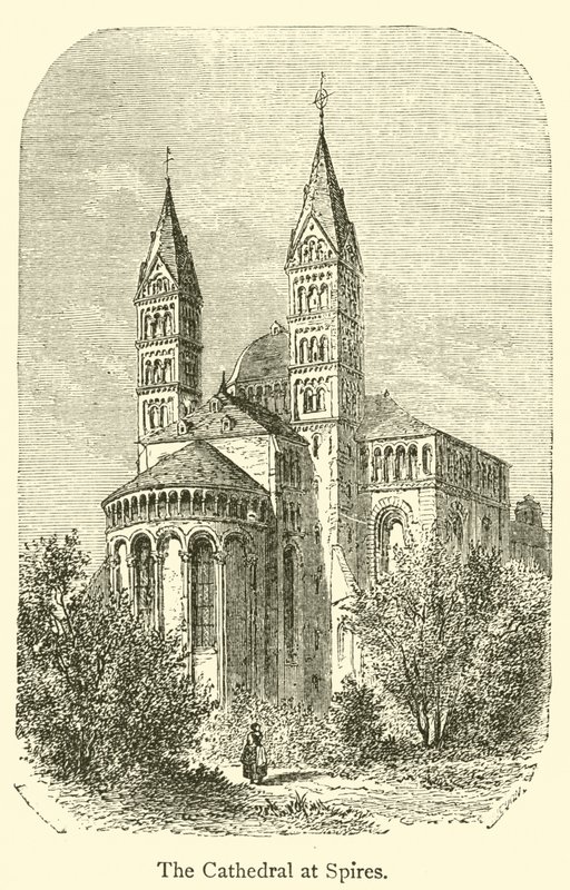 La cathédrale de Spire - French School