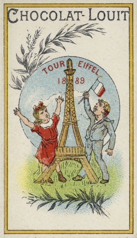 La Tour Eiffel, 1889 - French School