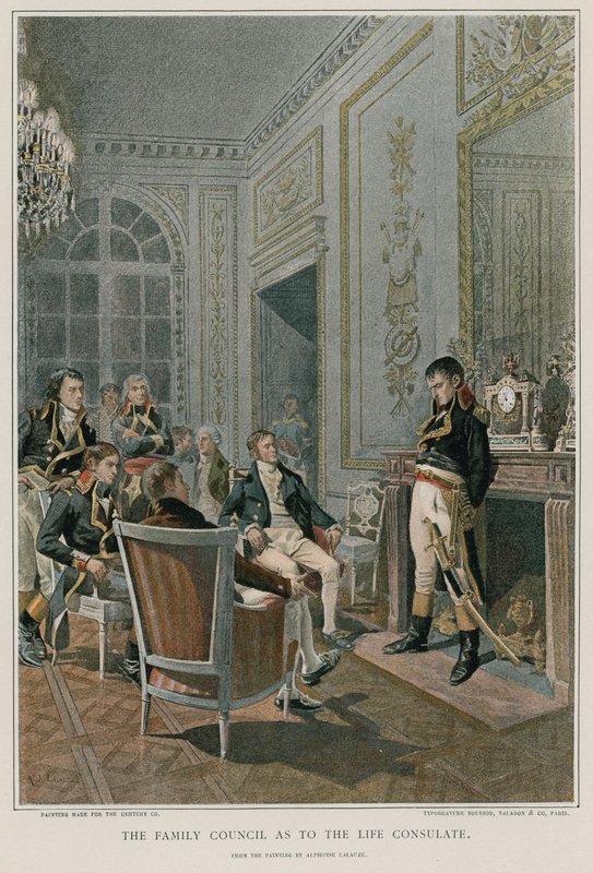 Le Conseil de famille sur le Consulat à vie - French School