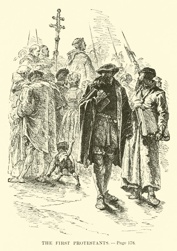 Les premiers protestants - French School