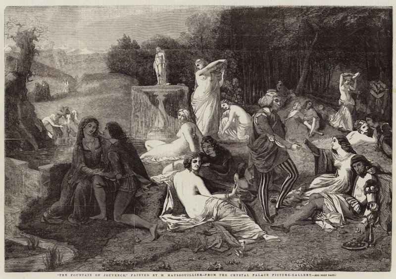 La Fontaine de Jouvence - French School