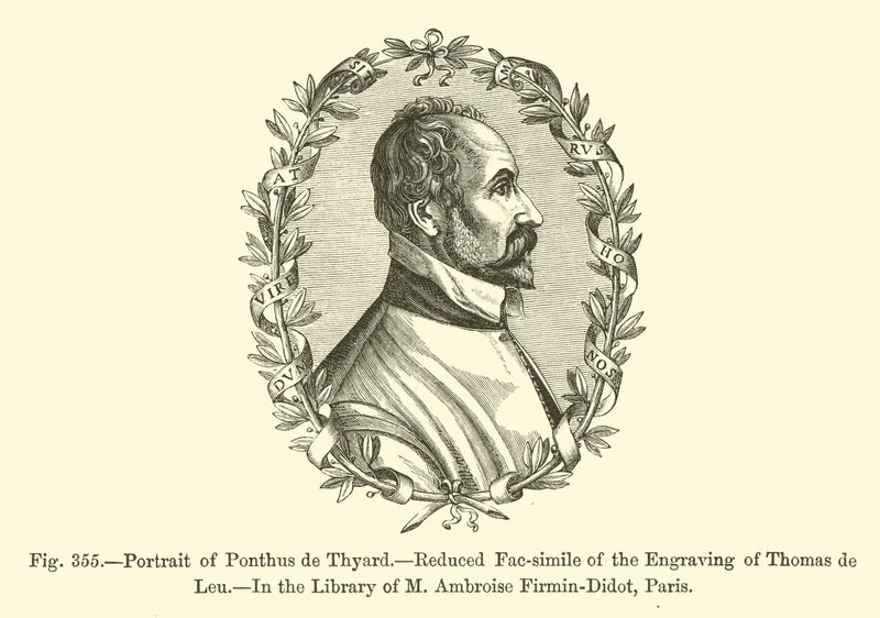 Le portrait de Ponthus de Thyard - French School