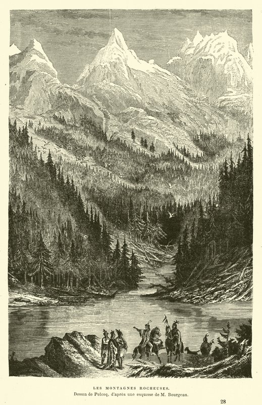 Les montagnes Rocheuses - French School