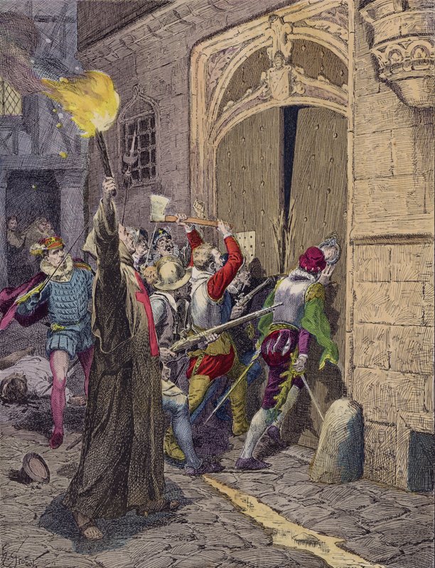 Massacre de la Saint-Barthélemy, Paris - French School