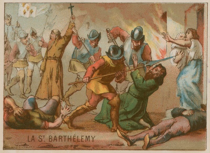 Le massacre de la Saint-Barthélemy - French School