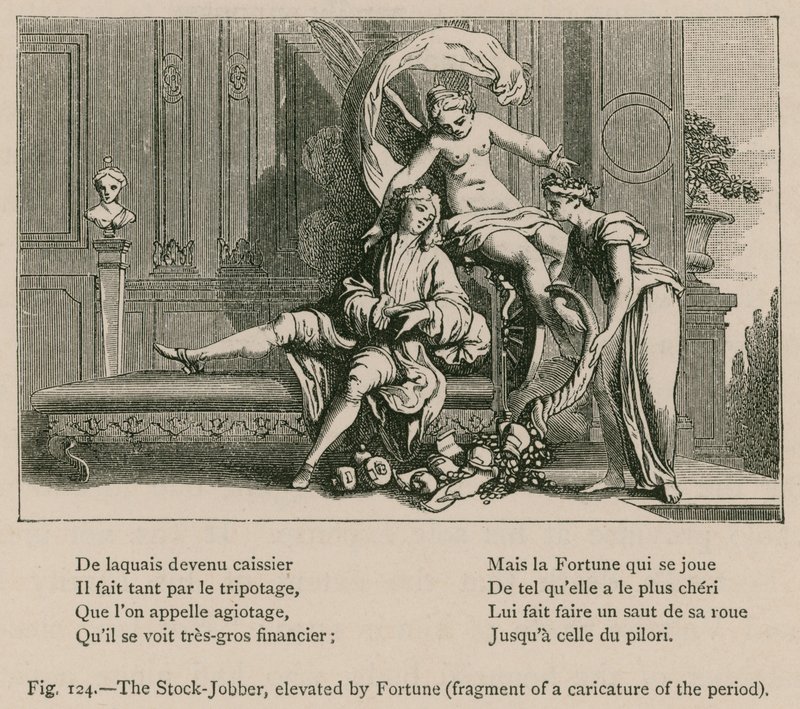 Le boursicoteur, élevé par la fortune (Fragment d