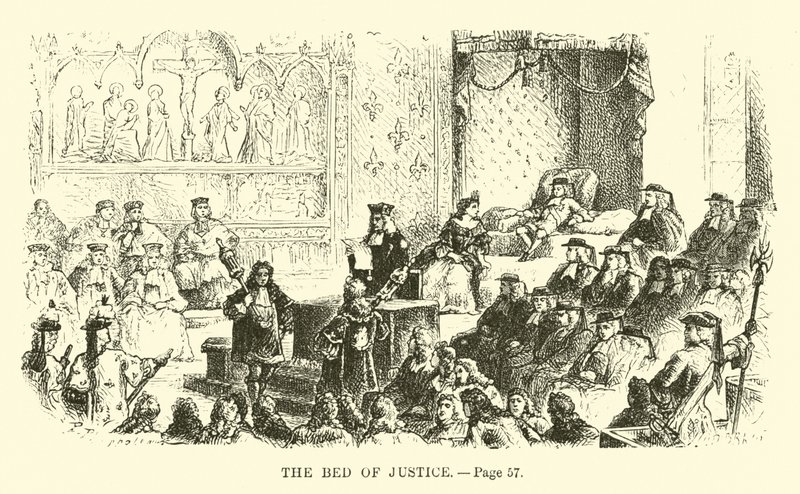 Le lit de justice - French School