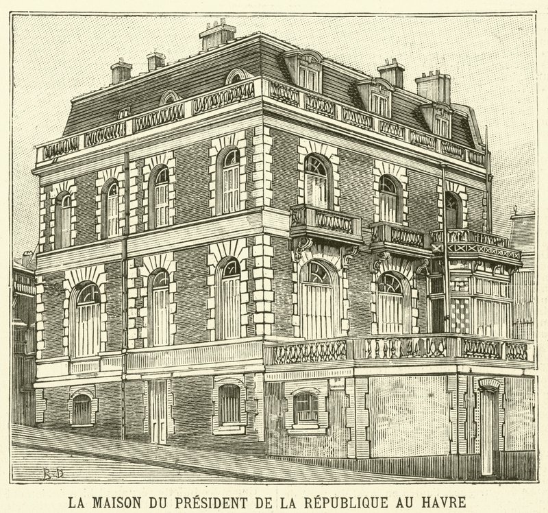 La maison du président de la France au Havre - French School