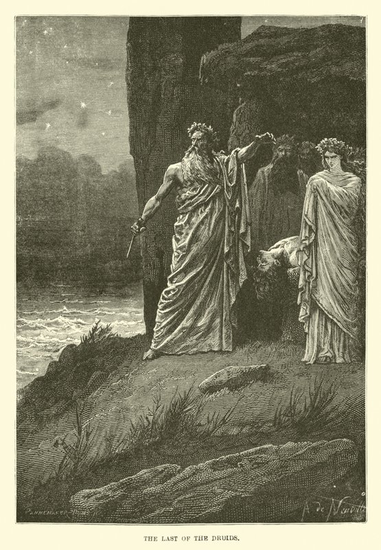 Le dernier des druides - French School