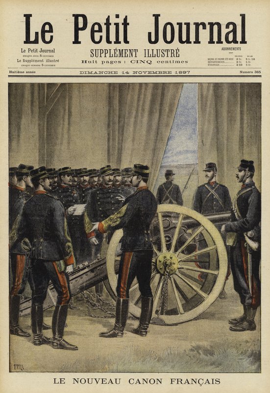 Le nouveau canon français, 1897 - French School