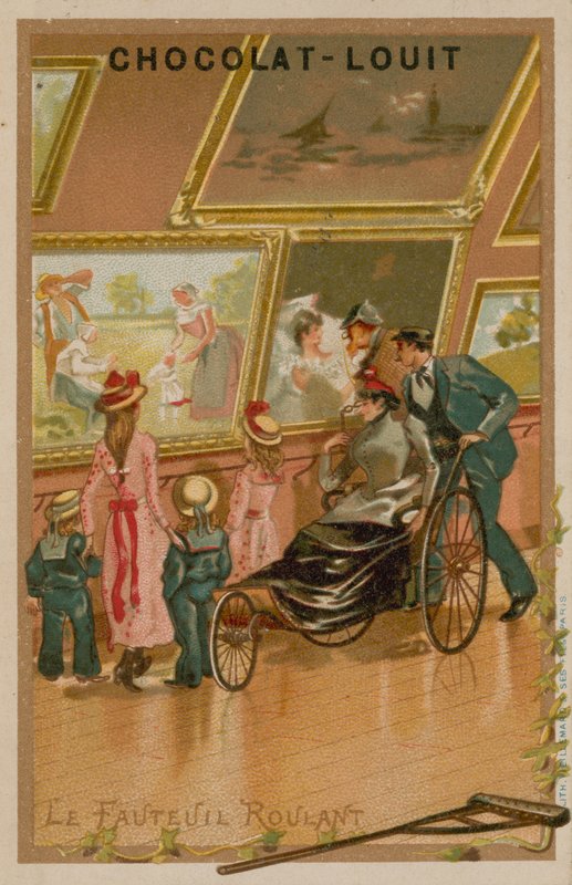 Le fauteuil roulant - French School