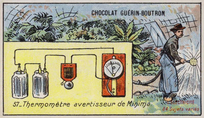 Thermomètre avec alarme de température minimale - French School