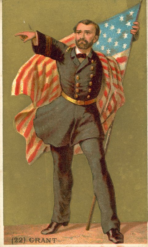 Ulysses S. Grant, soldat et homme politique américain - French School