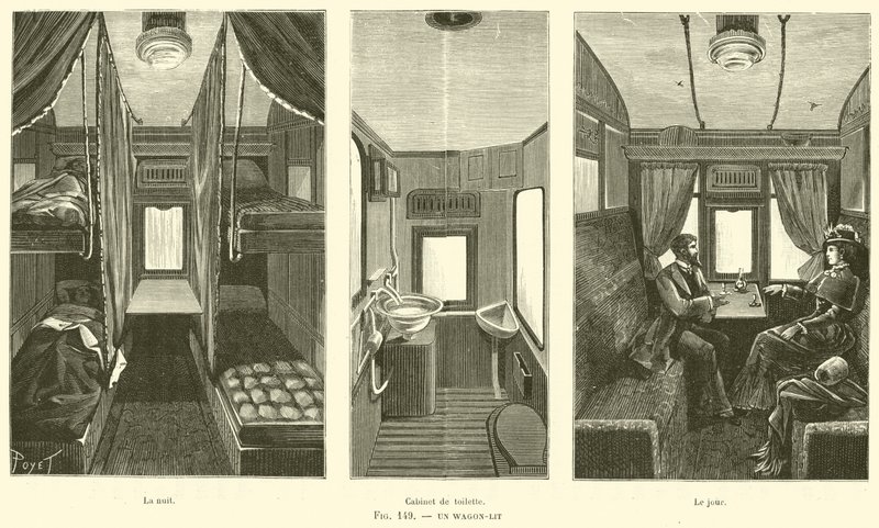 Un Wagon-Lit - French School