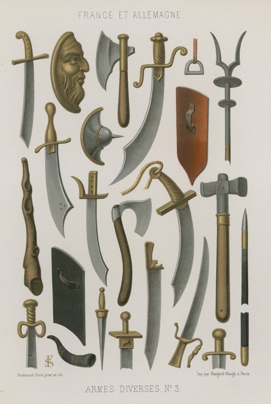 Diverses armes de France et d