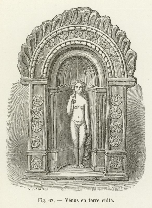 Vénus en terre cuite - French School