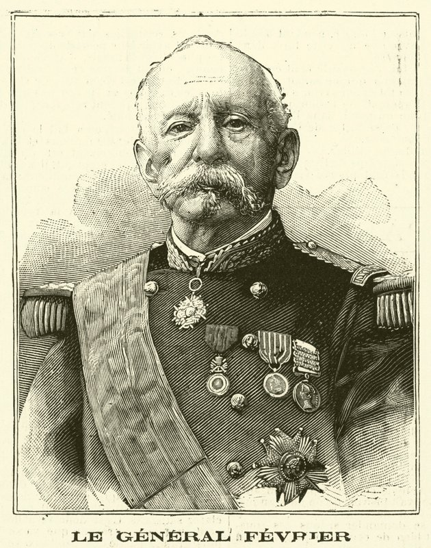 Victor Fevrier, général français - French School